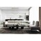 Z-Lite Beau Linear Chandelier, 7-Light, 4.75 In.W x 54 In.L x 12.75 In.H, Rubbed Brass/Clear 740P-7L-RB - alternate 8